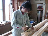 墨付け&刻み 墨付け&刻み